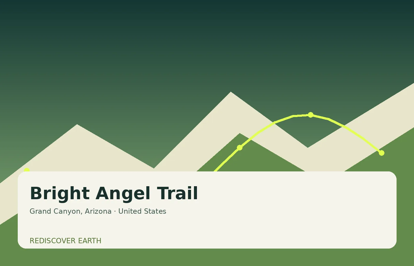 Bright Angel Trail, United States
