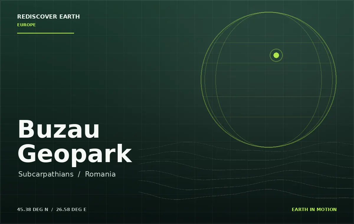 Buzau Geopark, Romania