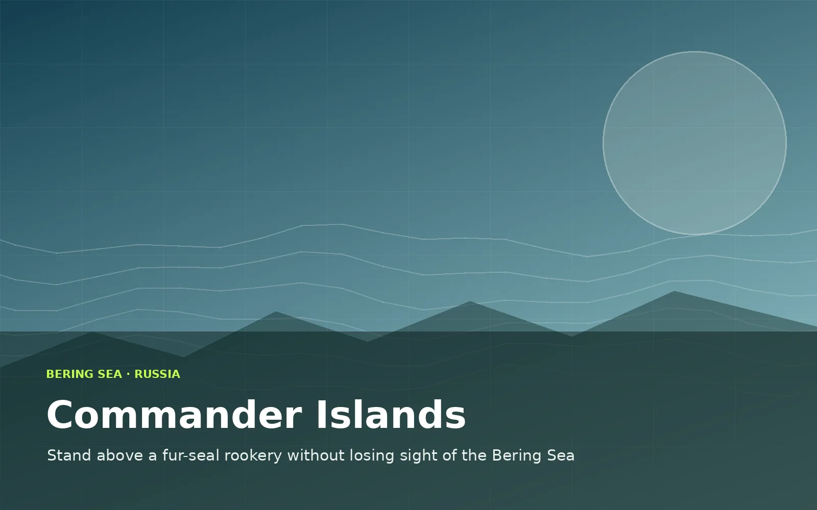 Commander Islands, Russia