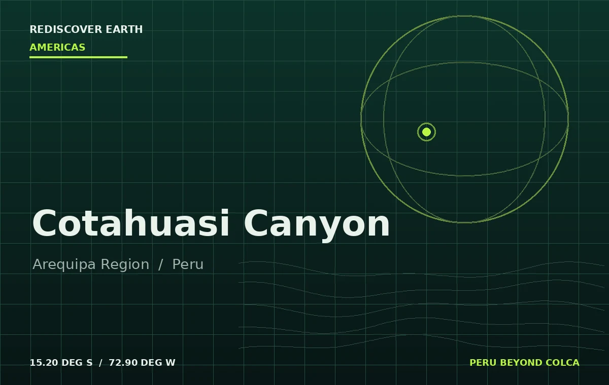 Cotahuasi Canyon, Peru