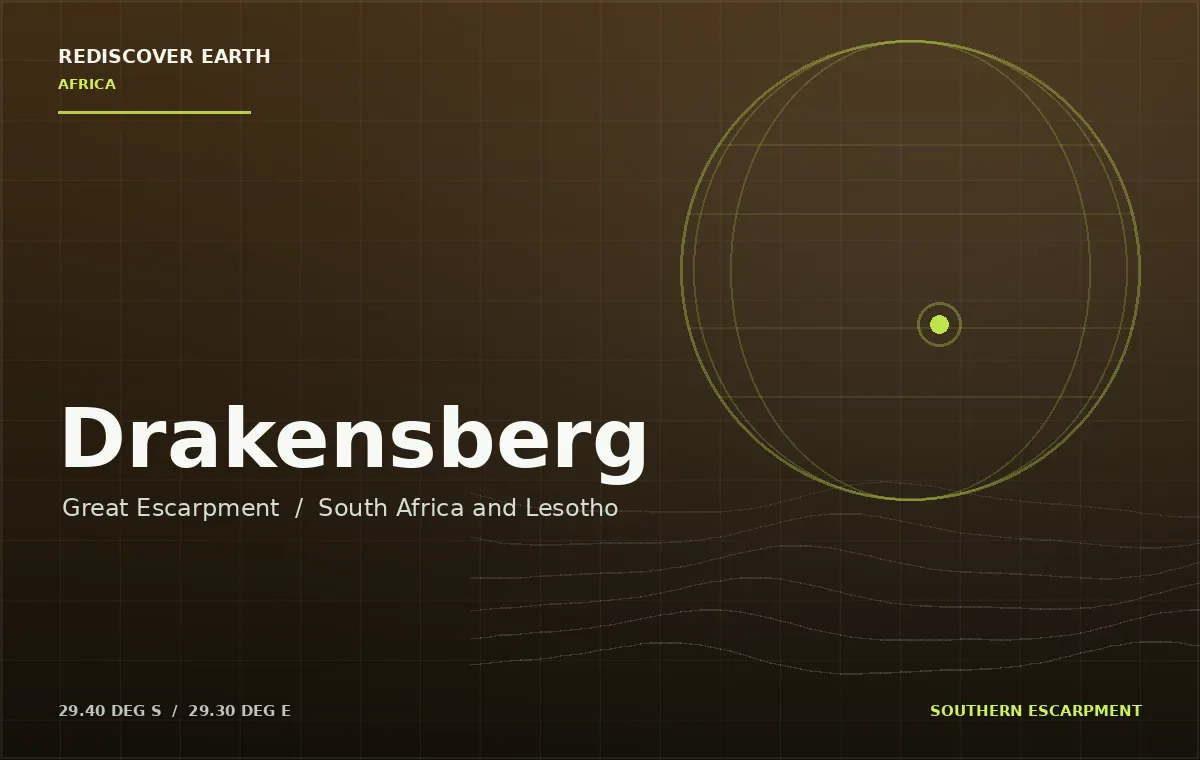 Drakensberg, South Africa and Lesotho