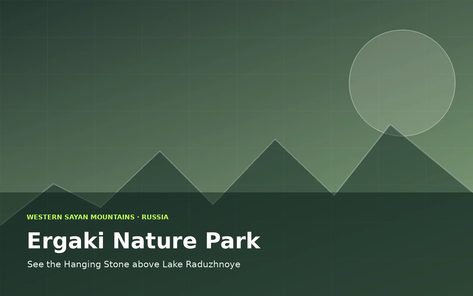 Ergaki Nature Park, Russia