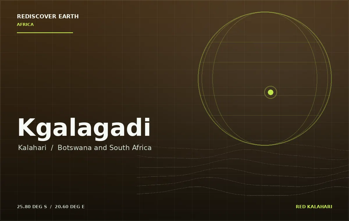 Kgalagadi, Botswana and South Africa