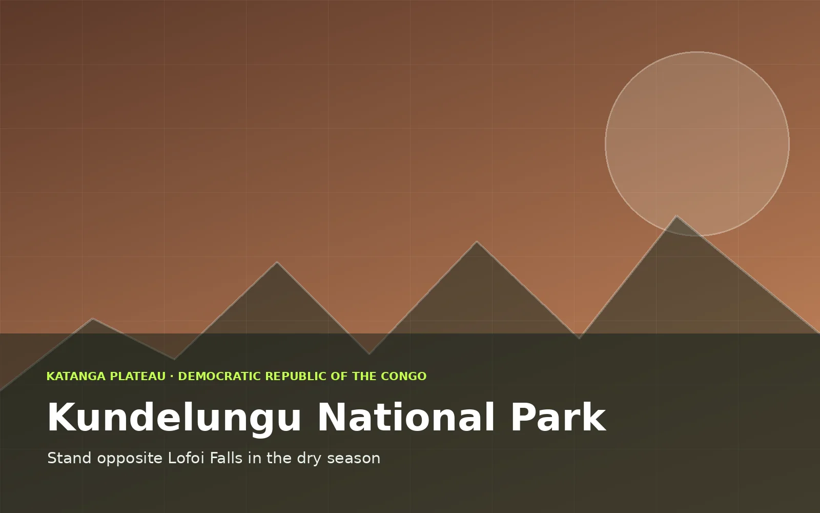 Kundelungu National Park, Democratic Republic of the Congo