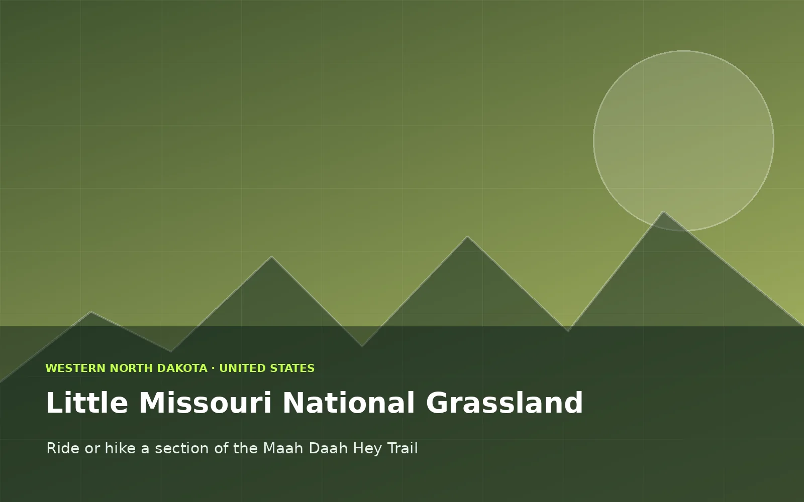 Little Missouri National Grassland, United States