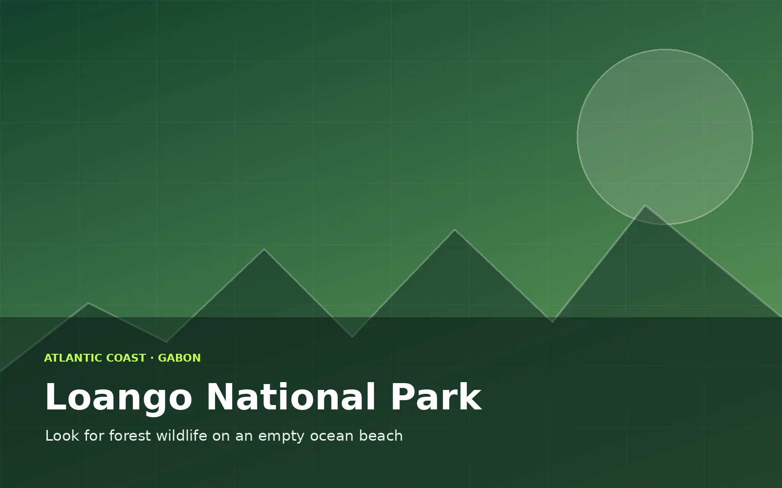Loango National Park, Gabon