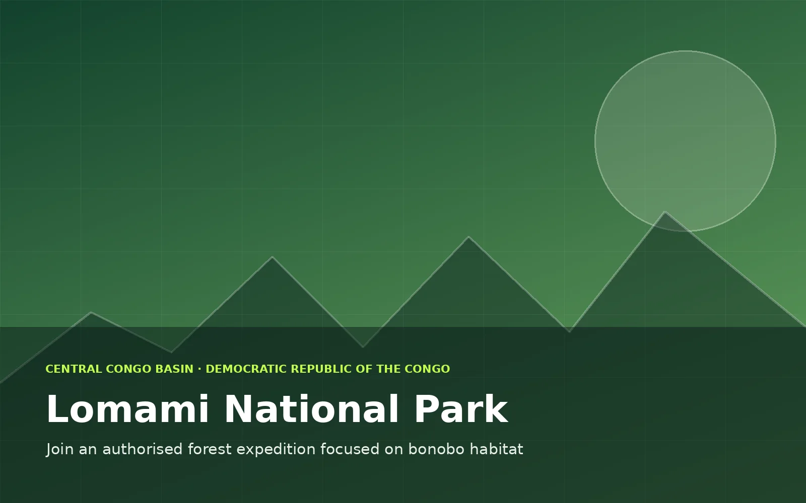 Lomami National Park, Democratic Republic of the Congo