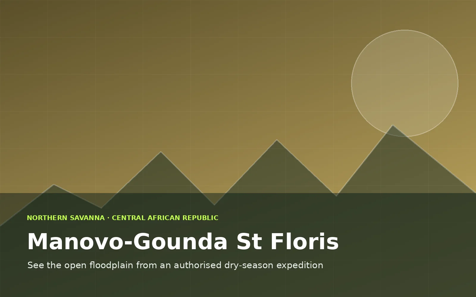 Manovo-Gounda St Floris, Central African Republic