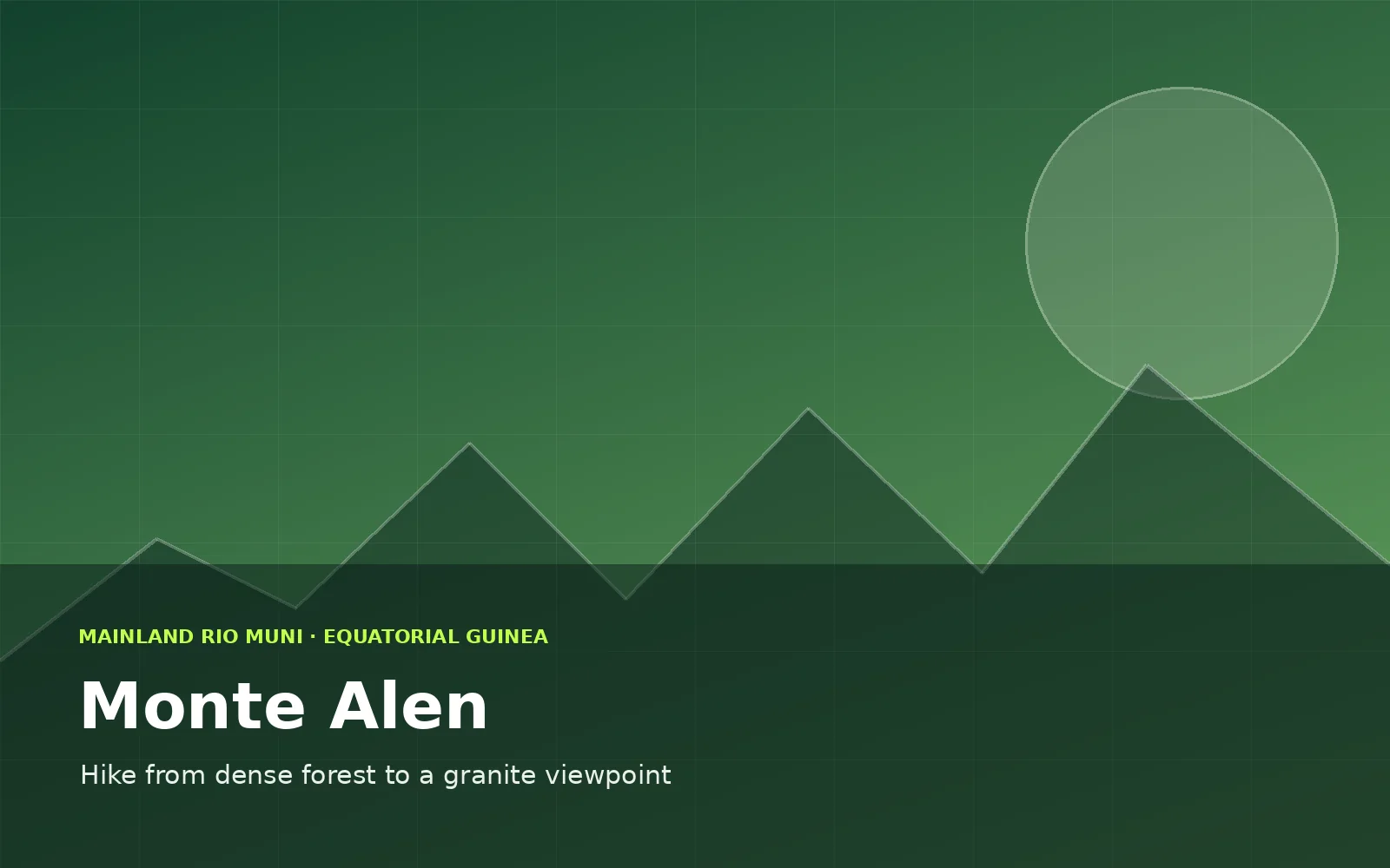 Monte Alen, Equatorial Guinea