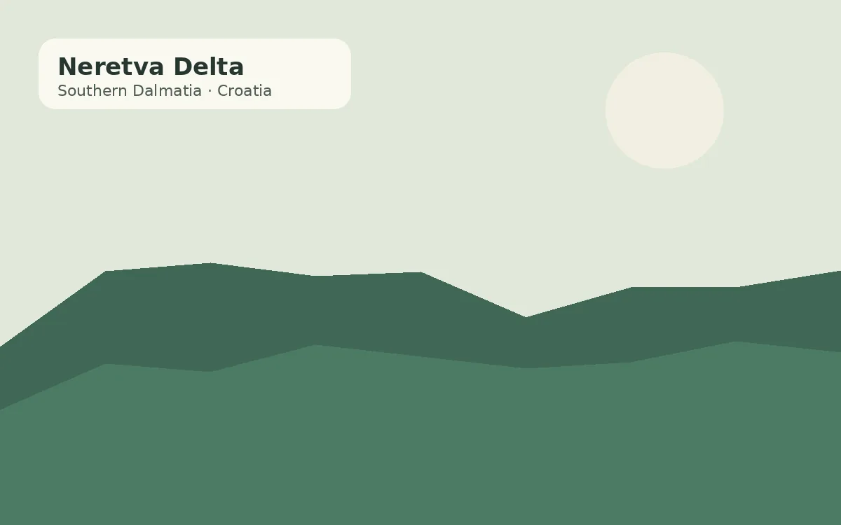 Neretva Delta, Croatia