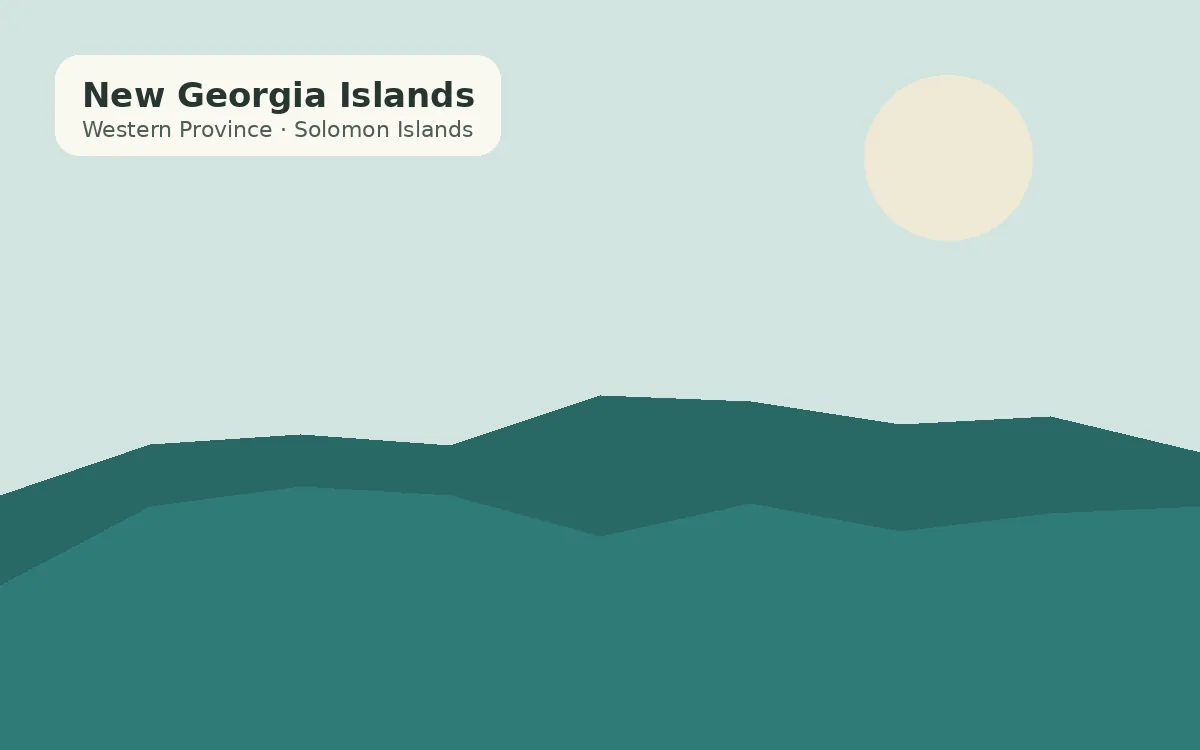 New Georgia Islands, Solomon Islands