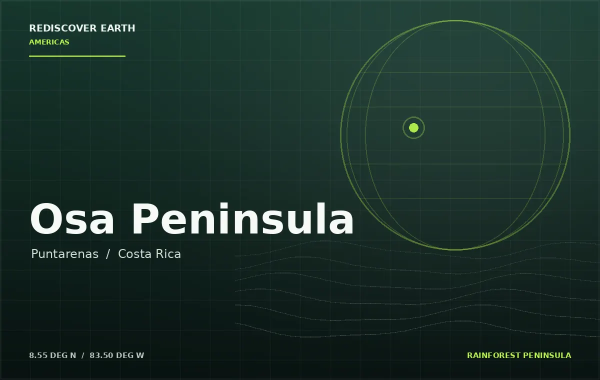 Osa Peninsula, Costa Rica