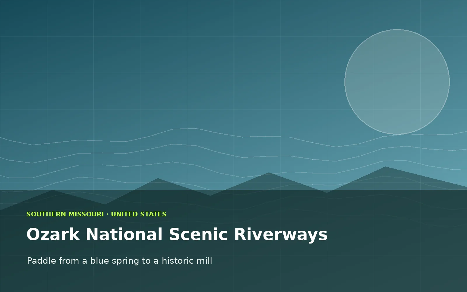 Ozark National Scenic Riverways, United States