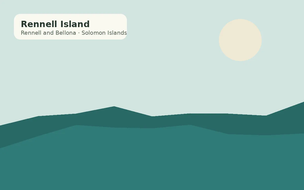 Rennell Island, Solomon Islands