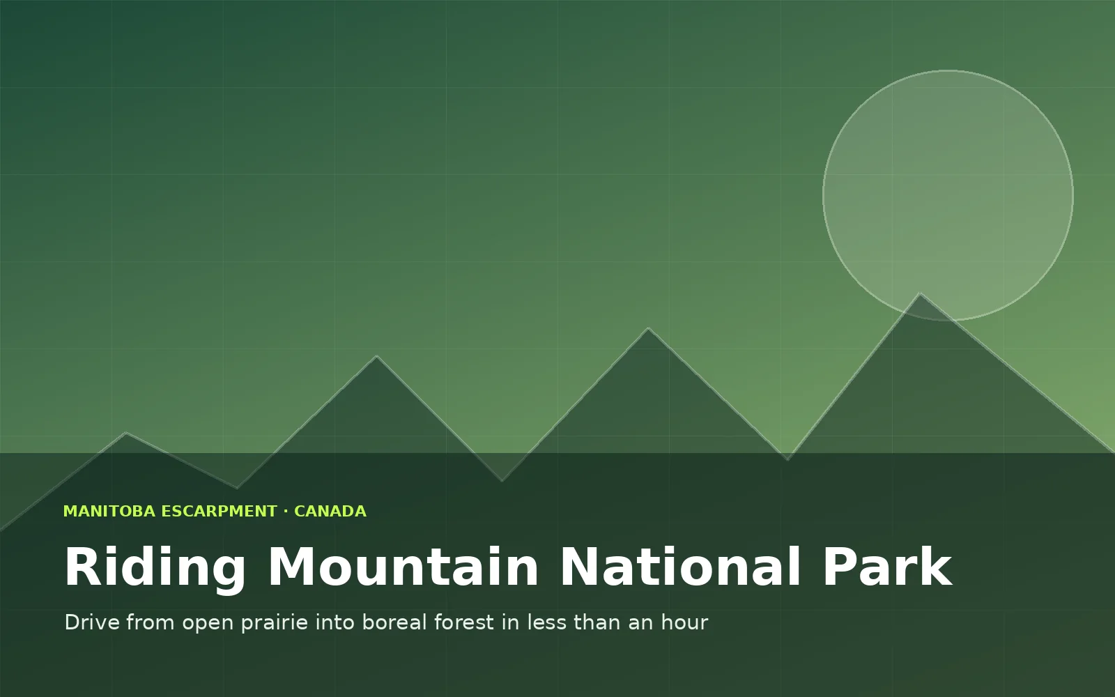 Riding Mountain National Park, Canada