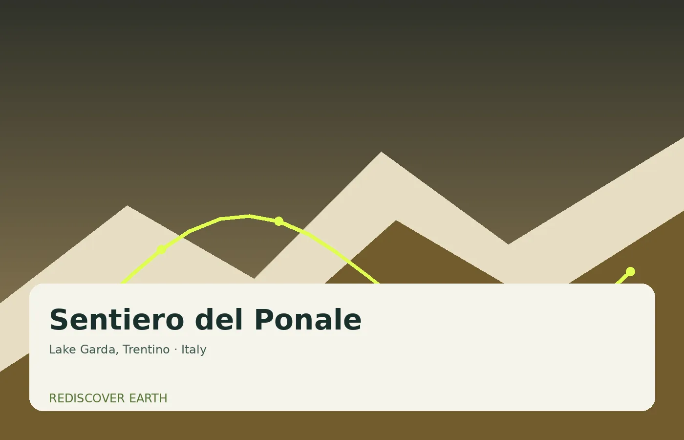 Sentiero del Ponale, Italy