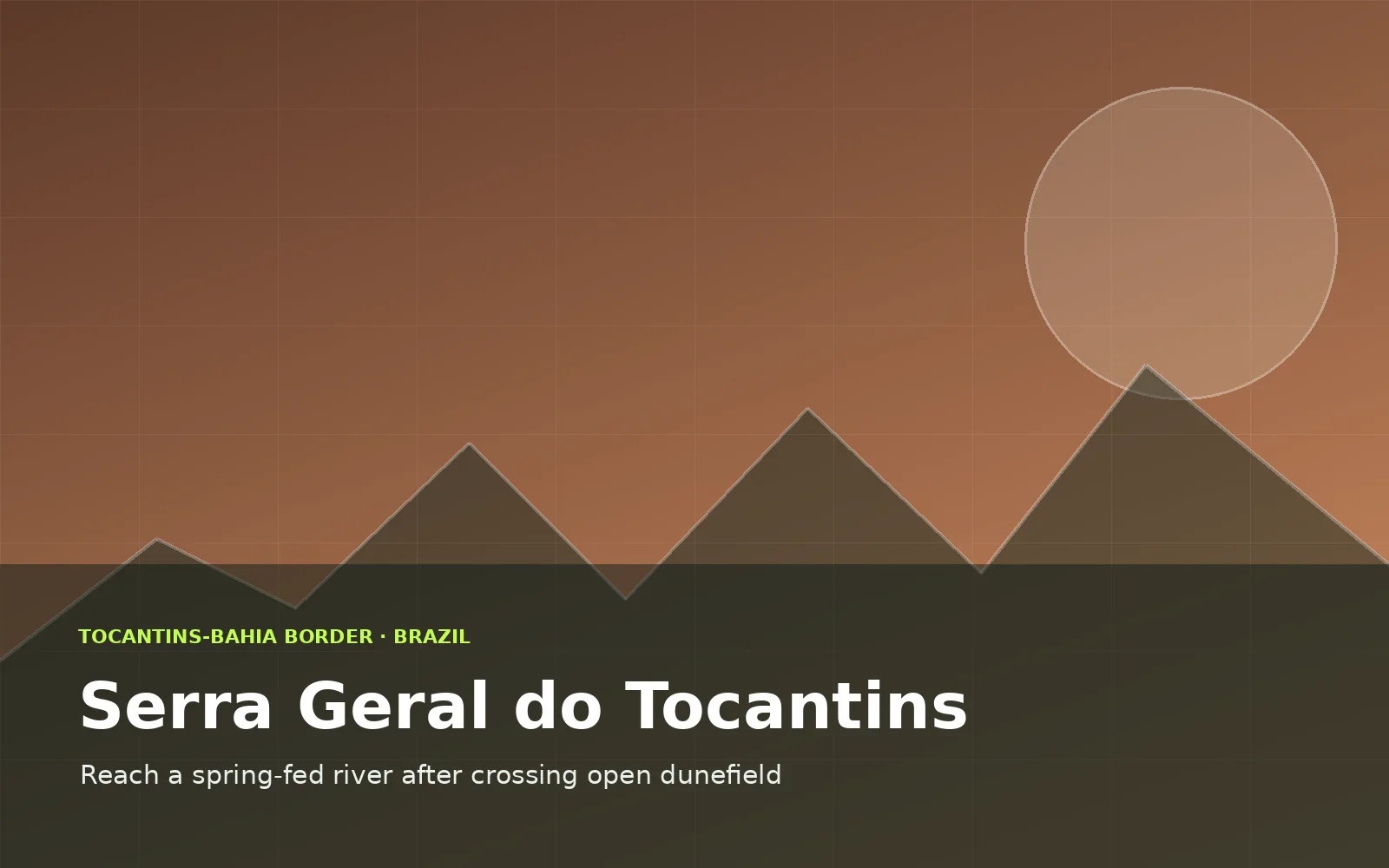 Serra Geral do Tocantins, Brazil