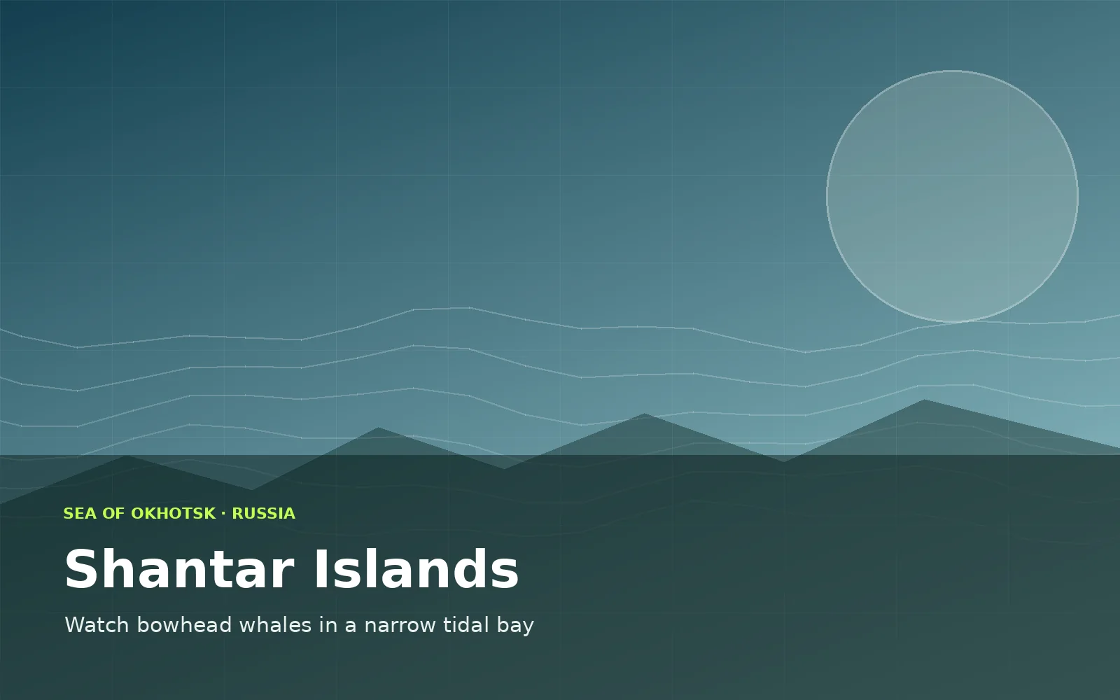 Shantar Islands, Russia