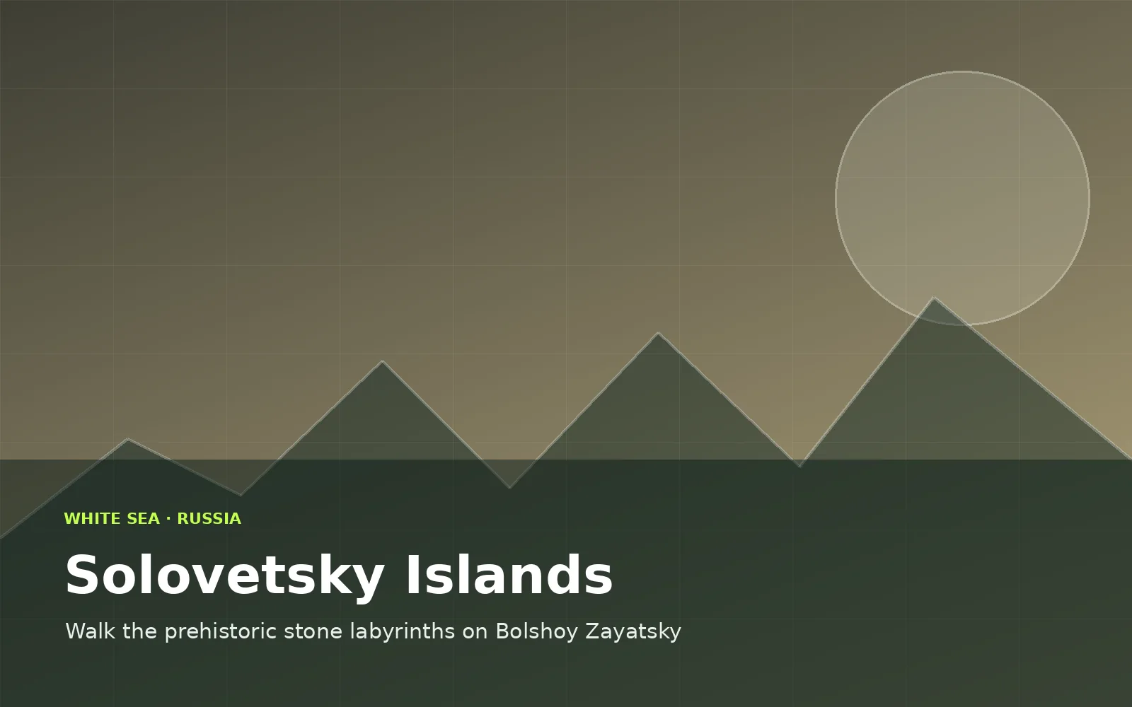 Solovetsky Islands, Russia