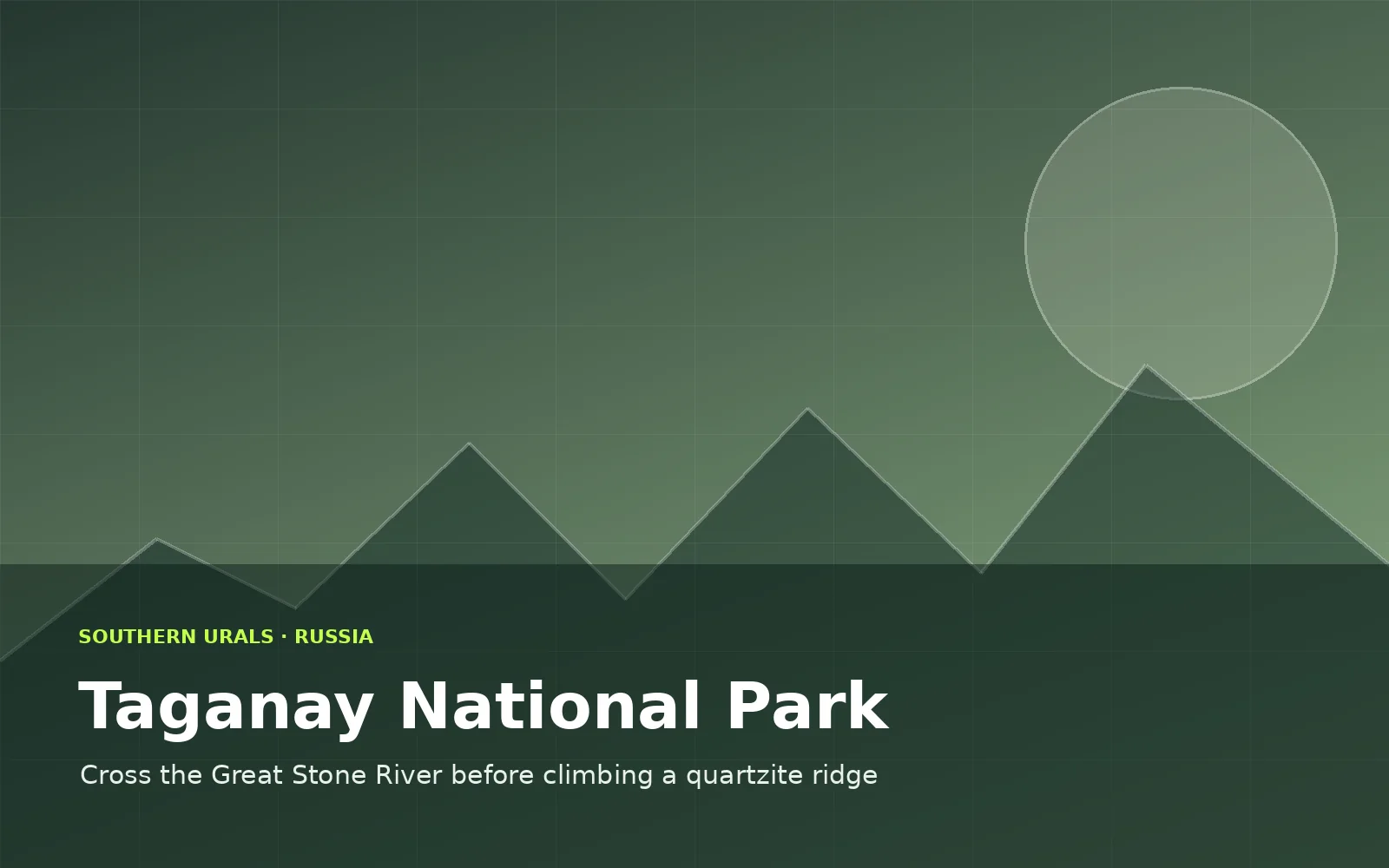 Taganay National Park, Russia