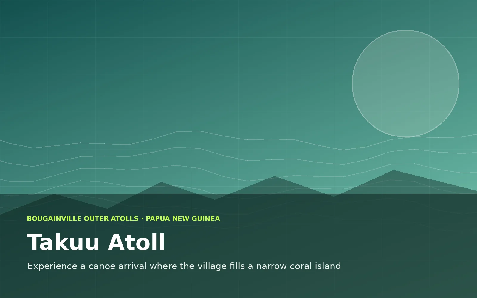 Takuu Atoll, Papua New Guinea