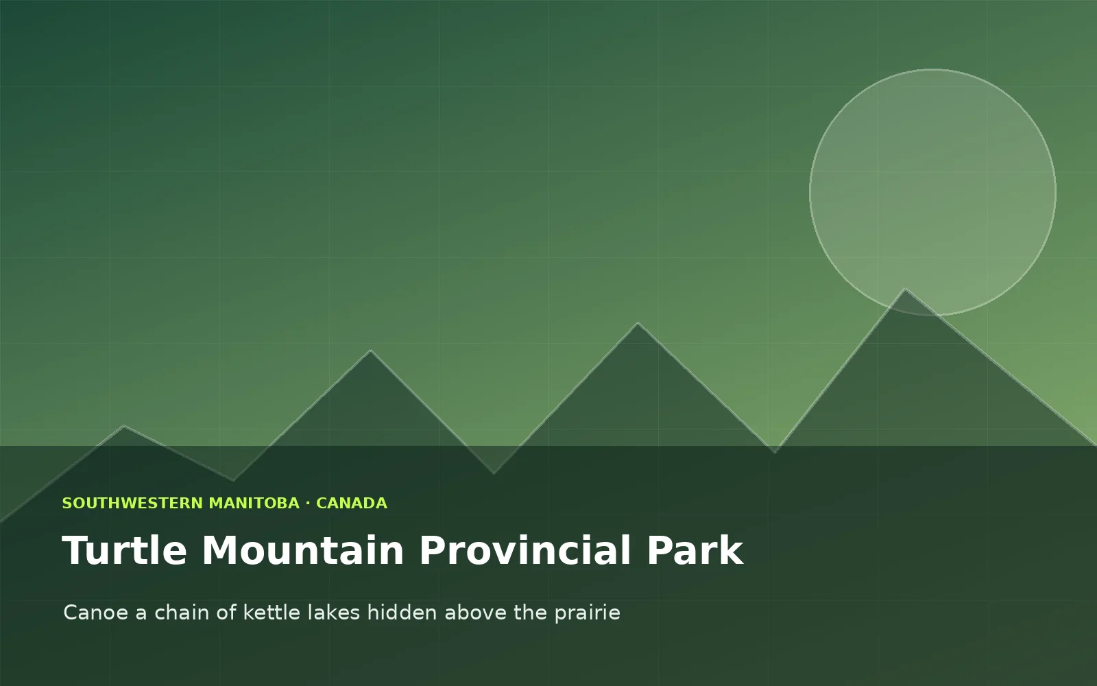 Turtle Mountain Provincial Park, Canada