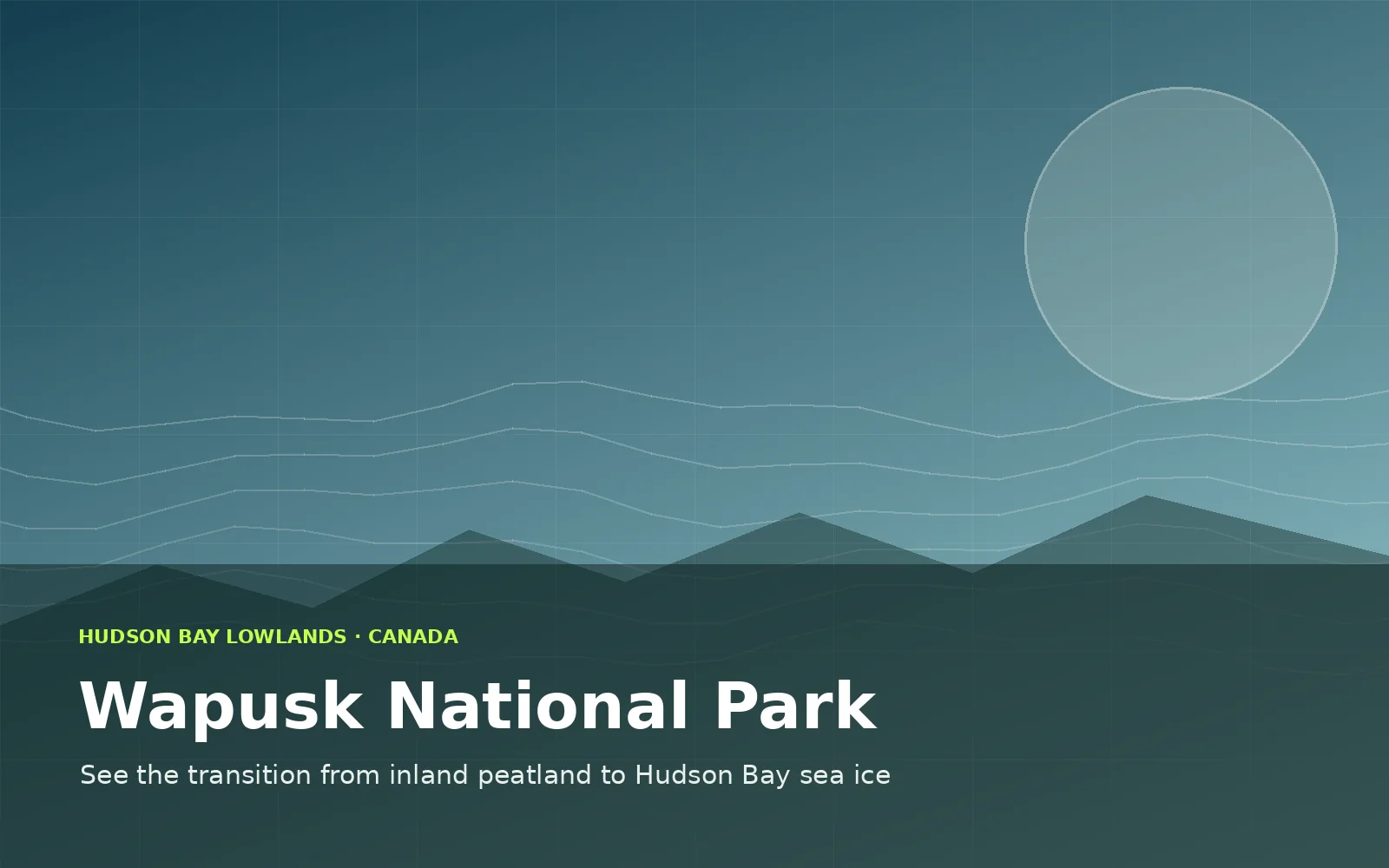 Wapusk National Park, Canada