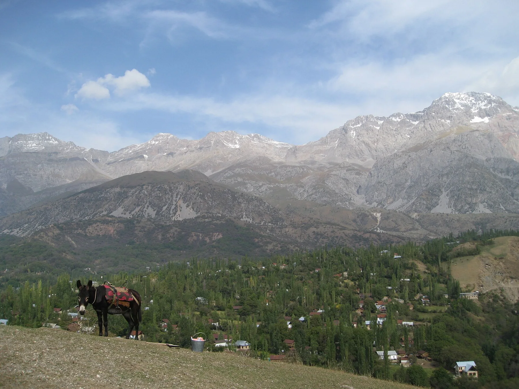 Panorama in Arslanbob