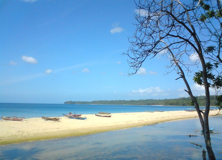 Beach at Palam, Banggai Islands Regency, Indonesia