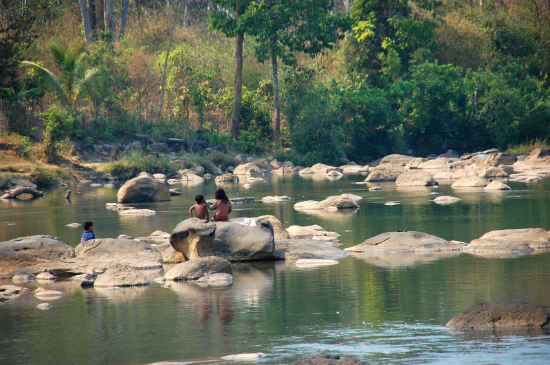 Bolaven Plateau Tad Lo ,Laos