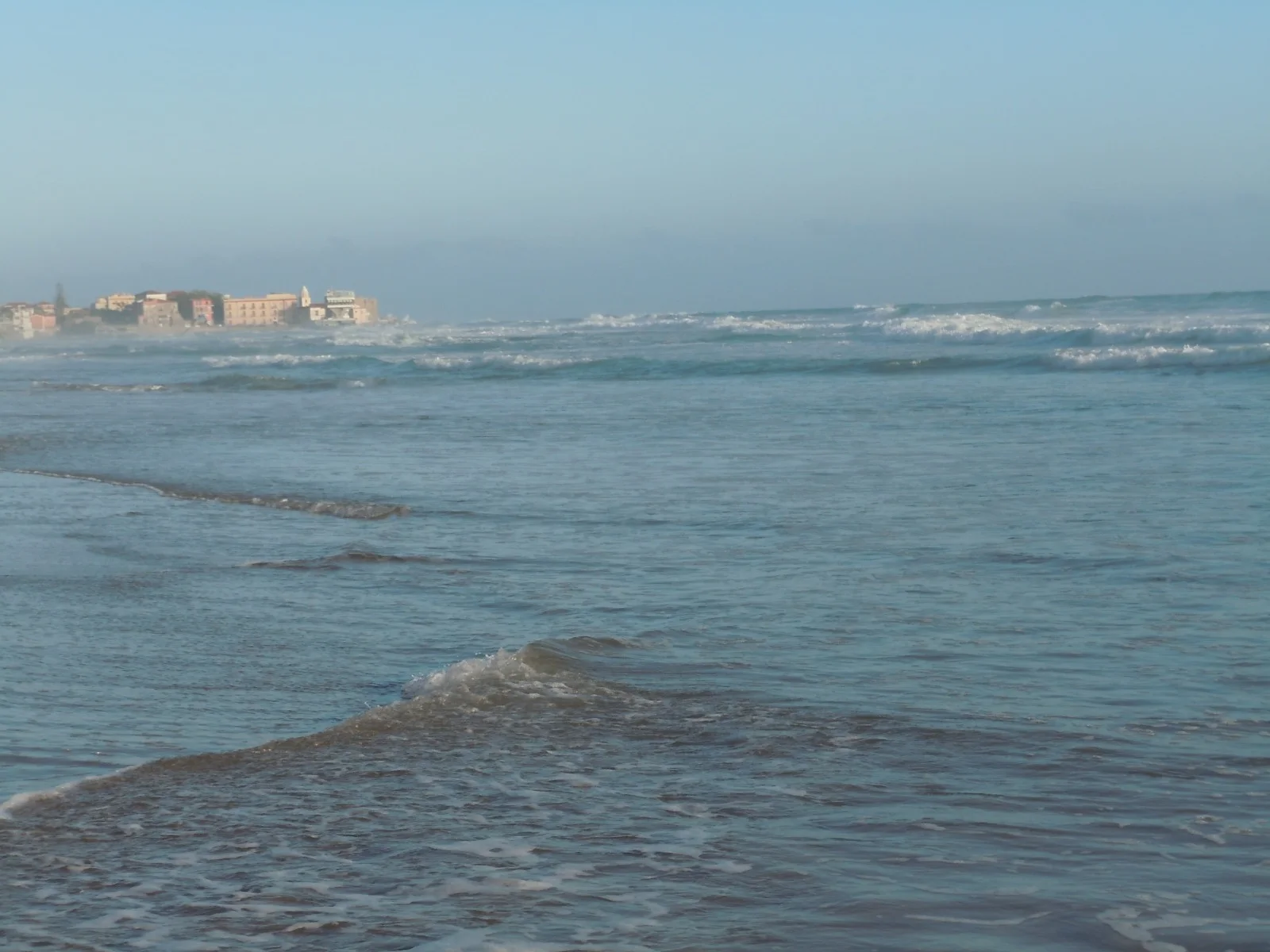 Acciaroli panorama dalla spiaggia