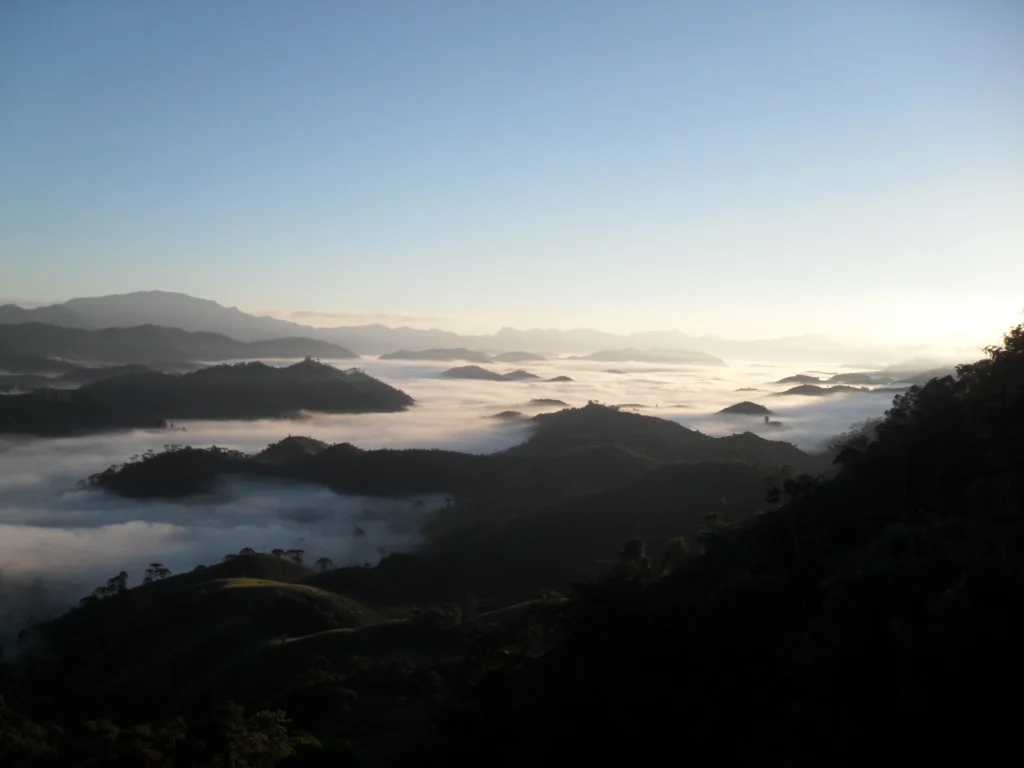 Amanhecer na Serra da Pedra Selada