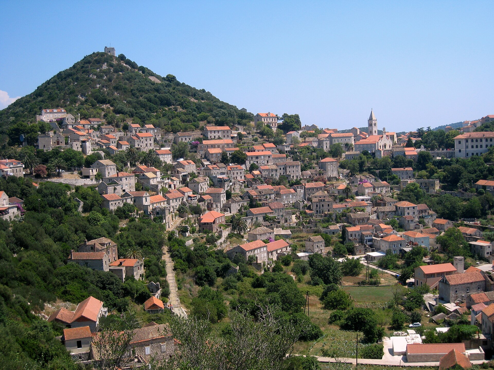 Lastovo-Stadt