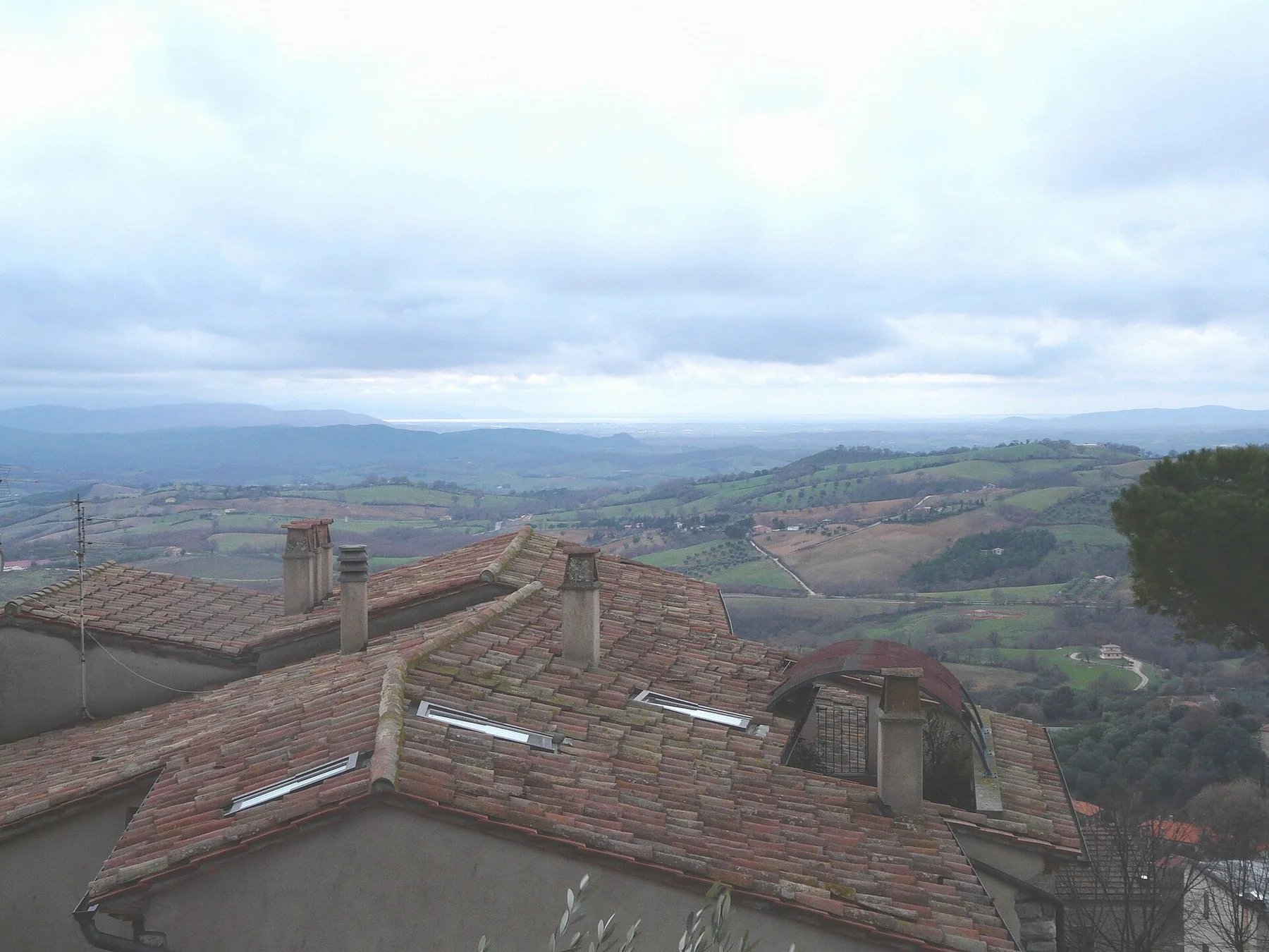 Manciano, panorama della Maremma