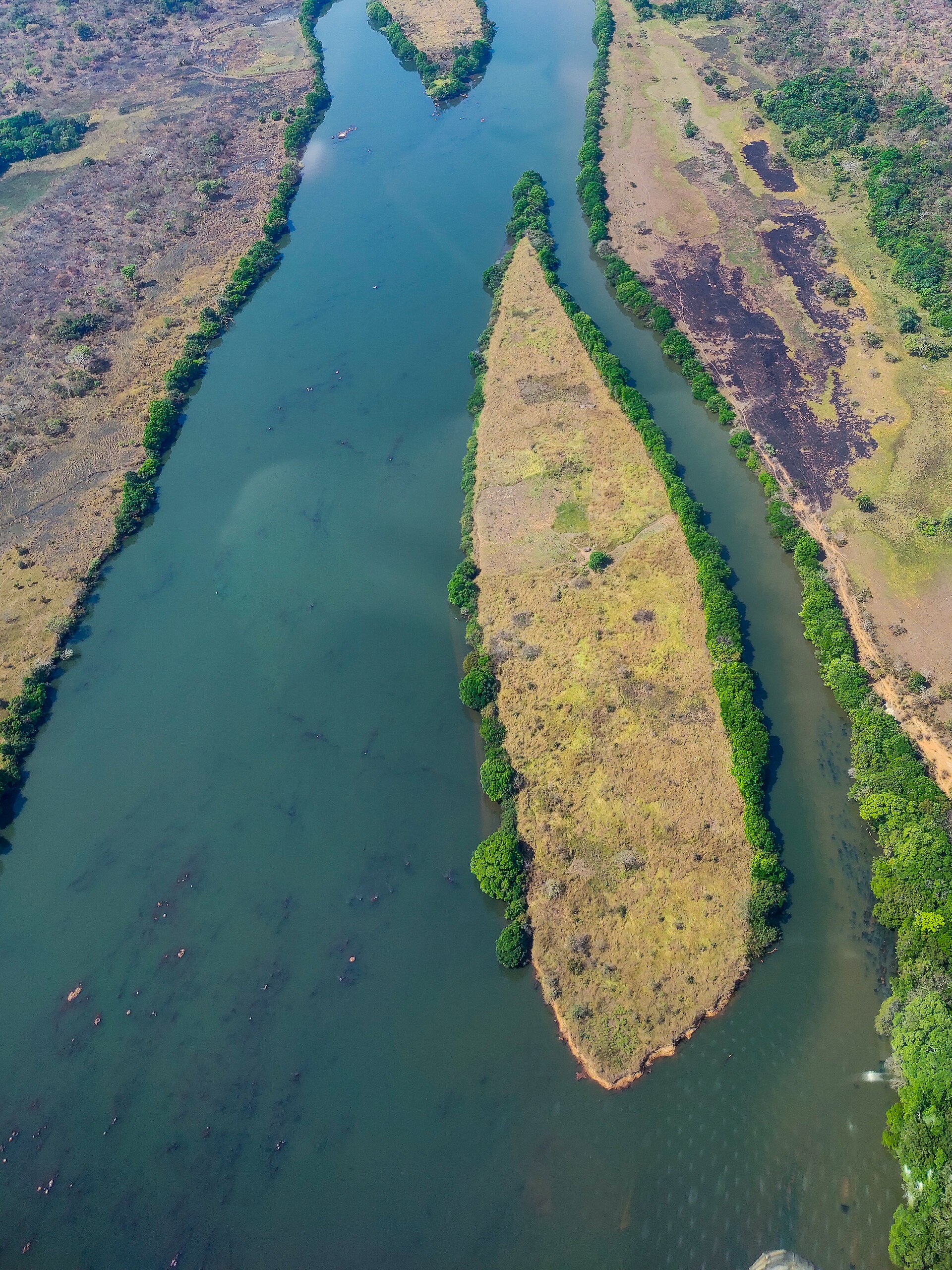 Le Djerem ou Haute Sanaga -- Parc national du Mbam et Djerem - Adamaoua - Cameroun