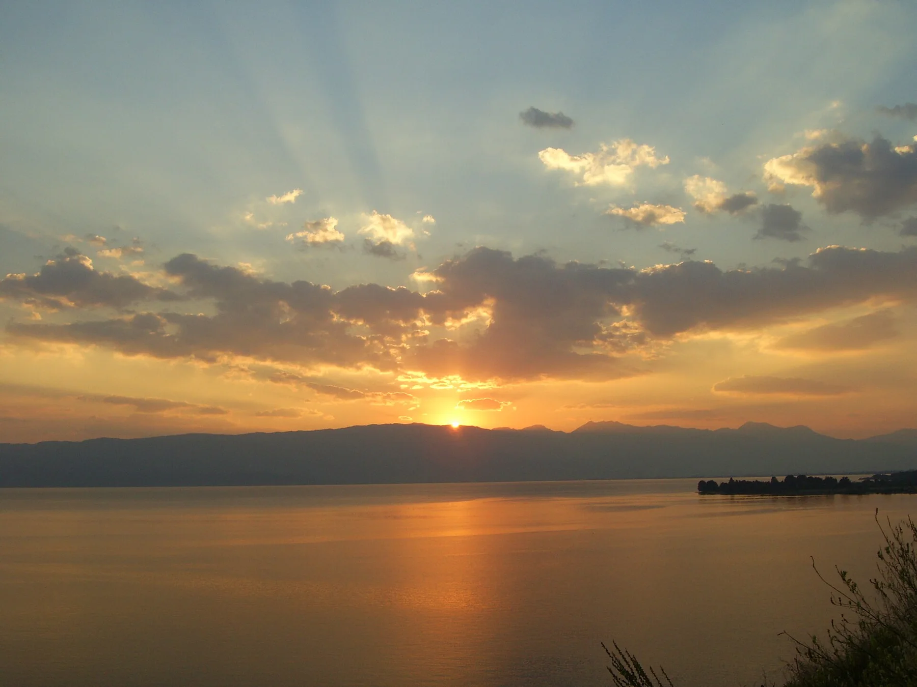 Beautiful sunset from Ohrid - Macedonia - panoramio