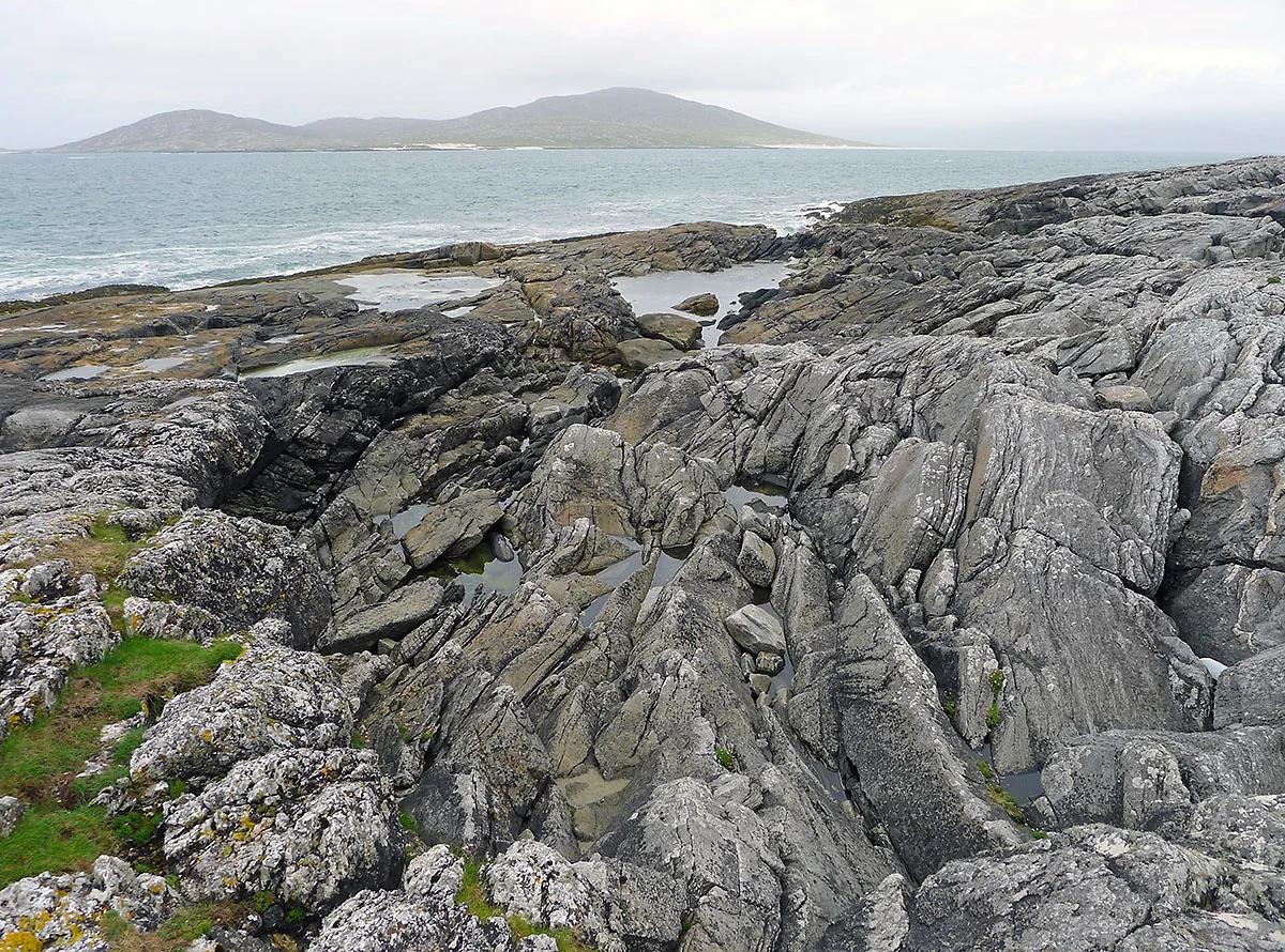 Across the Sound of Taransay from the coastline by Horgabost - geograph.org.uk - 3116218