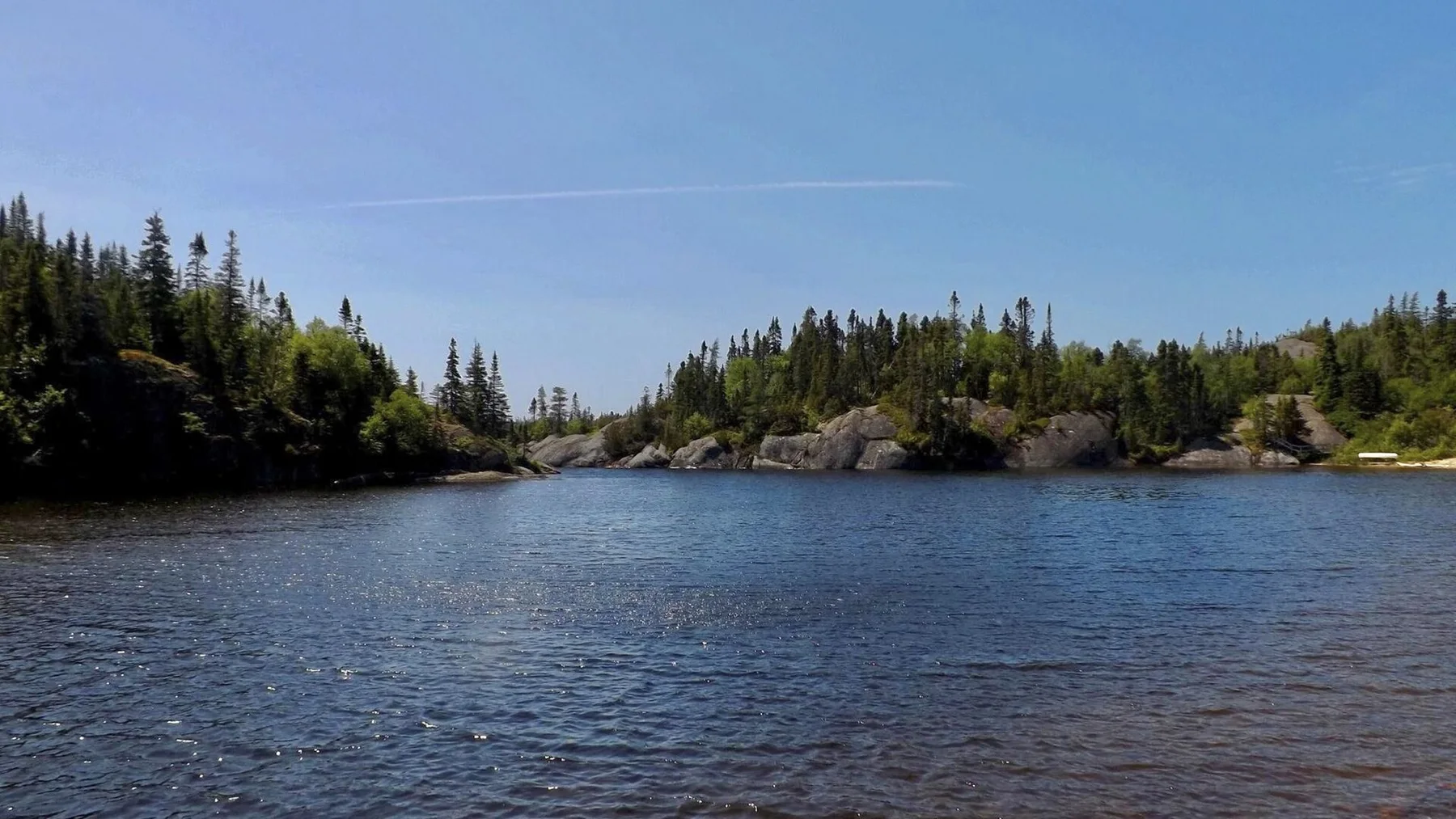 20150708 - 30 - Pukaskwa National Park, Ont. - Mouth of Hattie Cove as seen from Southern Headland Trail