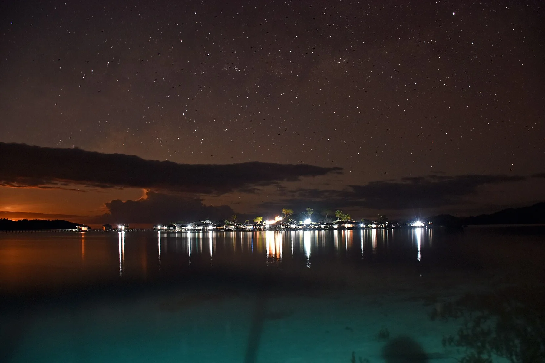 Sunset in labuan bajo