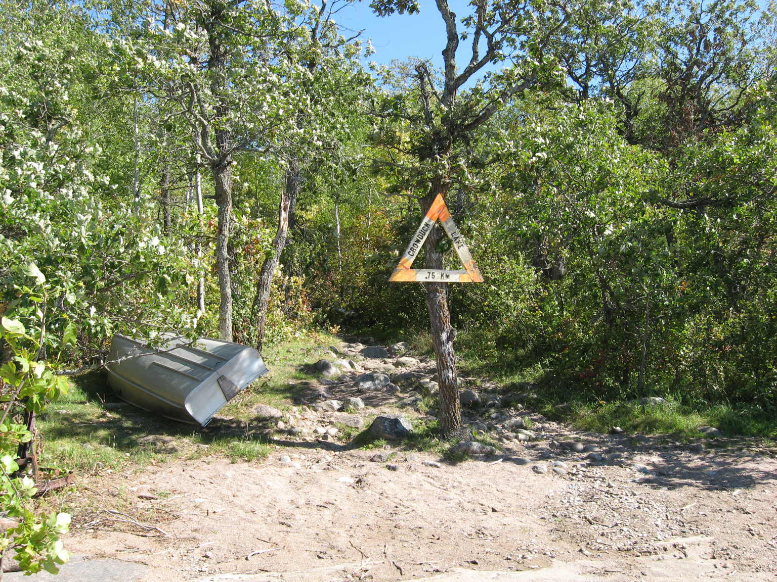 Trail Leading to Crowduck Lake - panoramio
