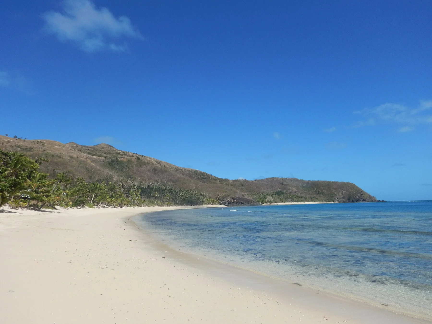 Beach on Naviti island, Insulele Yasawa, Fiji (1) - August 2016